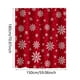 thumbnail image 4 of Xihbxyly Oferta del día Ofertas relámpago Cortina de ducha de poliéster con estampado navideño de copos de invierno y Navidad para baño, 4 of 7