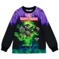 thumbnail image 3 of Monster Jam Grave Digger Pajama Shirt and Pants Sleep Set Tie Dye Toddler to Little Kid, 3 of 5