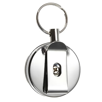 KEY-BAK Original Chain Retractable Keychain, 24