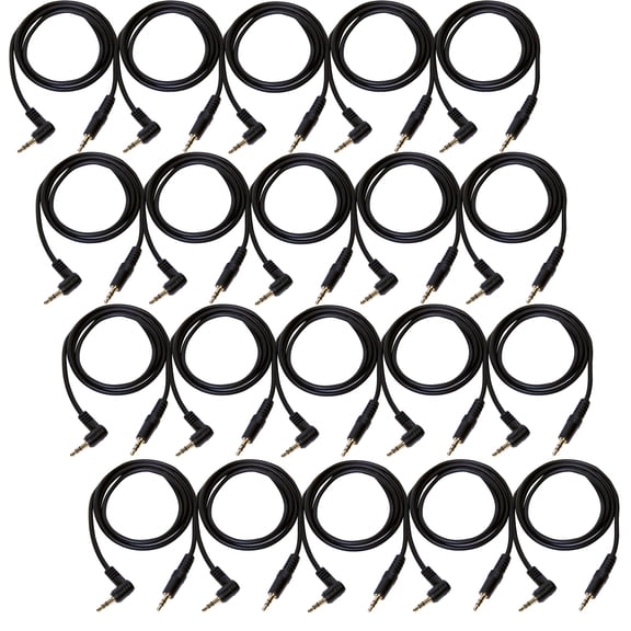 Wet Sounds 20 Case Pack of WW-3.5mm3ftCABLE 3.5mm Male to 3.5mm Male 3 ft Aux Cable