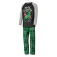 thumbnail image 4 of Meihuid Plus Size Christmas Pajamas for Family 2023,Funny Plaid Family Christmas Pjs Matching Sets Xmas Shirts and Pants Sets, 4 of 10