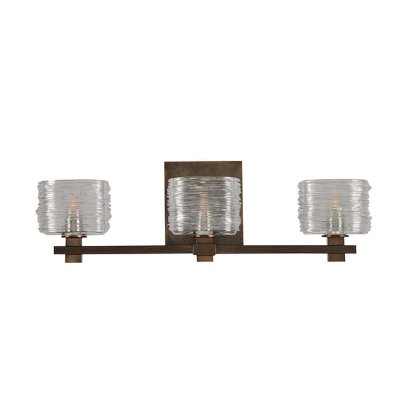 312133VBZ-Kalco Lighting-Clearwater - Three Light Bath Vanity   Clearwater - Three Light Bath Vanity