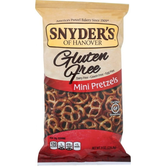 Snyder's of Hanover Gluten Free Mini Pretzels - 8 oz - 2 pk