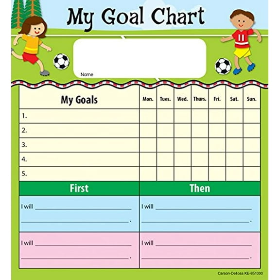 My Goal Chart Notepad
