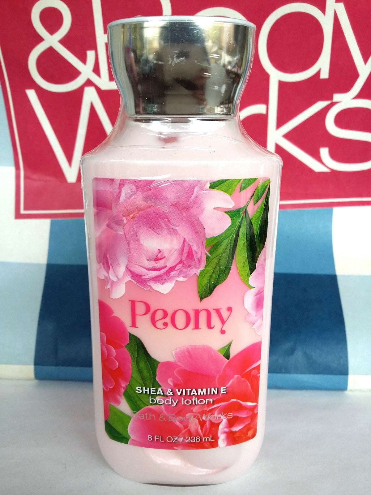Bath and Body Works Body Lotion 8 oz Peony