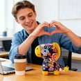thumbnail image 5 of BotaniNest "Fu" Horse Traditional Floral Fabric Stuffed Animal (13cm/20cm Sizes) | For Festivals Home, 5 of 5