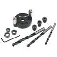 thumbnail image 1 of Yeacher Kit de Localisation de Trous Outil de Positionnement de Trous avec Manchon de Perceuse 6/8/10mm Kit de Jig pour Menuiserie Guide de Forage de Trous, 1 of 8