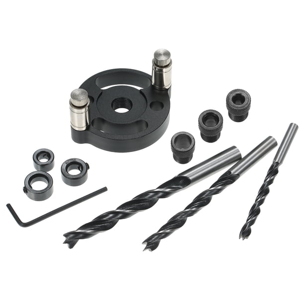 Kit de localización de orificios Herramienta de posicionamiento de orificios con guía de broca de 6/8/10 mm