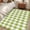 YellowGreen, variant on 5x7 Area Rugs, Yellow Gradient Non-Skid Rubber Backing Large Rectangle Rugs - Living Room Bedroom Home Office, Farm Plaid Buffalo Checkered Gingham Indoor Floor Mat Carpets Washable Rug