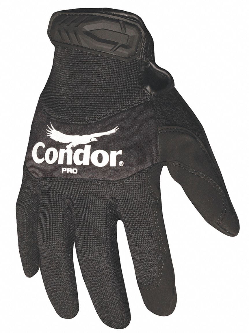 Condor Mechanics Gloves,XL,Black,Neoprene,PR 42KZ77 - Walmart.com