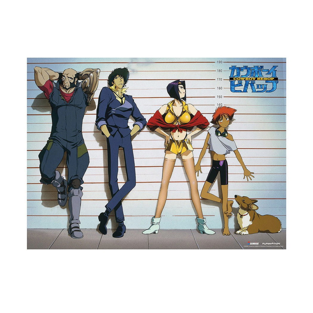 Download Cowboy Bebop Lineup 24 x 18 Art Print Poster - Walmart.com ...