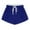 Blue, variant on Timegard Shorts for Women Elastic High Waist Drawstring Athletic Casual Loose Comfy Workout Shorts Summer