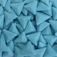 thumbnail image 2 of Milltown Merchants Matte Triangle Mosaic Tile Pieces (Hawaiian Blue, 1 Pound), 2 of 2