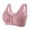Rose Gold, variant on JUMESG Daisy Bras for Older Women Front Closure Bras Push Up Bra No Underwire Plus Size Front Button Bra (RD2,50)