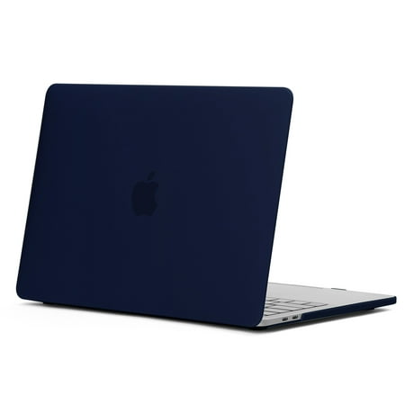 MacBook Pro 13 Case, for MacBook Pro 13 Inch 2020 A2338 w/ M1 A2251 A2289 A2159 A1989 A1708, GMYLE Hard Snap on Matte Plastic Hard Shell Case Cover (Navy Blue)