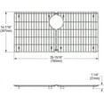 thumbnail image 2 of Elkay Stainless Steel 14-7/16" x 29-15/16" x 1-1/4" Bottom Grid, 2 of 2