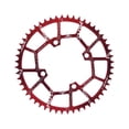 thumbnail image 3 of Bike Chainring 104BCD Chainwheel Bicycle Round Chain Ring Parts Bike Chain Guide Red 52T, 3 of 9