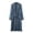 a-Navy10586, variant on VNKIDY Men's Loungewear Solid Color Long Sleeve V Neck Robes With Contrast Trim Belted Pocket Soft Loungewear For Casual Daily Home Relaxation Activities Versatile Homewear