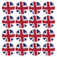 thumbnail image 1 of Suministros para fiestas con la bandera británica del Reino Unidoplatos de la Unión Británica (paquete de 16 de 7 pulgadas) Tmvgtek Para estrenar, 1 of 5