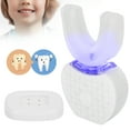 thumbnail image 3 of Cepillo de dientes eléctrico sónico, cepillo de dientes automático ultrasónico recargable en forma de U con carga inalámbrica y luz LED, kit de blanqueamiento dental para adultos, ni?os Ecomeon  no, 3 of 6