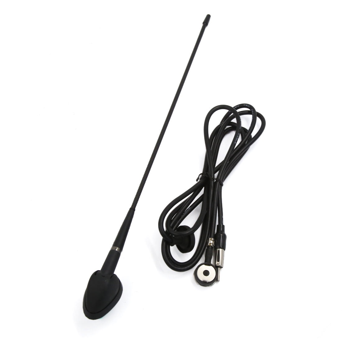 Unique Bargains Black AM FM Universal Telescopic Antenna Radio Aerial for  Car - Walmart.com