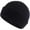 Black, variant on QIIBURR Toddler Hat Winter Kids Beanie Hat Classic Winter Knit Kids Hat Skull Cap for Toddler Boys Autumn Fisherman Beanie Toddler Boys Winter Hat Baby Knit Hat
