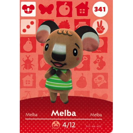 Melba - Nintendo Animal Crossing Happy Home Designer Series 4 Amiibo Card - 341