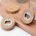 thumbnail image 3 of Bottle Opener Round Shape Coaster Fridge Magnet Decor Beer Opener Decoration Beer Bottle Opener Craf, 3 of 5