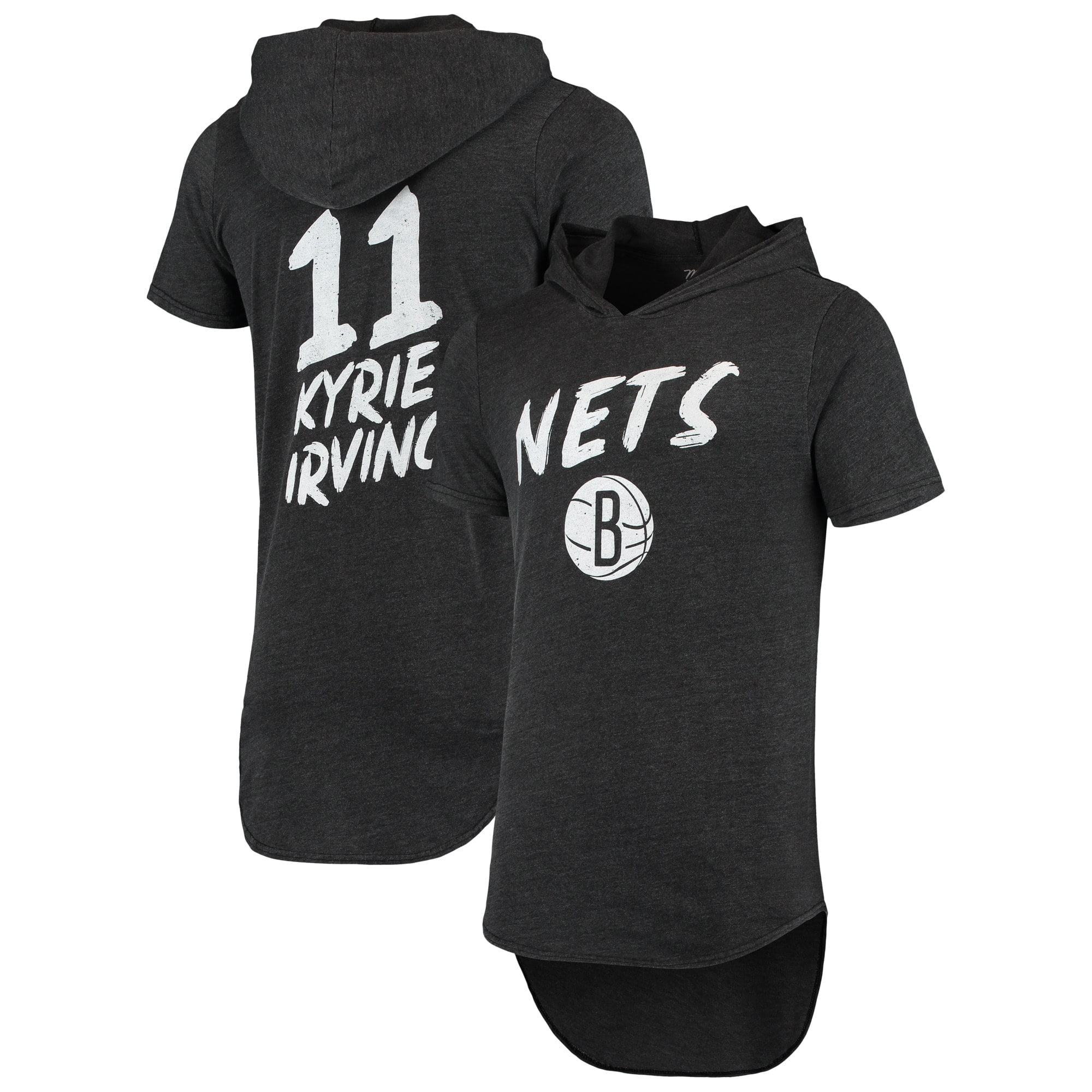 Kyrie Irving Brooklyn Nets Tri Blend Hoodie T Shirt for Men in Bahrain at BHD 44 Rating 5