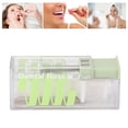 thumbnail image 4 of Floss Dispenser,Lightweight Portable Small ABS Floss Stick Case with 10 Flosses for Travel Hotel, 4 of 7