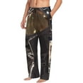 thumbnail image 6 of Pofeuu Astronaut Print Men's Pajama Pants, Soft Lounge Pajama Pants with big pockets for Men Plaid Pj Bottoms-Large, 6 of 6