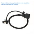 thumbnail image 6 of Unique Bargains 1 Pc Crankshaft Position Sensor for Seat Leon I Hatchback 1.4 1.6 16V 2000-2006 Sturdy Metal Plastic Black Engine Crank CKP Sensor, 6 of 6