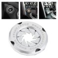 thumbnail image 4 of Cubierta del botón de arranque del motor del automóvil Sunnimix decorativa plata, 4 of 8