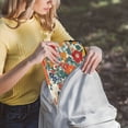 thumbnail image 5 of FORMRS 15-15.6 inch Laptop Sleeve Case Soft Carrying Quilted Computer Bag Cover, Orange Japanese Flowers Pattern, 5 of 7