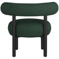 thumbnail image 3 of Meridian Furniture Bordeaux Green Boucle Fabric Accent Chair, 3 of 34