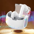 thumbnail image 3 of xjwjuw True Wireless In-Ear Bluetooth Headphones with Colorful Breathing Lights, High Quality Sound and Long Battery Life, Portable Sports Earbuds for Gym Running Travel Commuting, 3 of 4