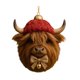 thumbnail image 1 of Adorno colgante de acrílico para gato de invierno, árbol de Navidad, gorro de punto, gatito, perro, conejo, erizo, adorno colgante de animal, 1 of 8