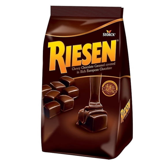 Riesen Chewy Caramel Dark Chocolate Pieces, 30 oz.