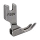 thumbnail image 1 of Prensatelas con bisagras para cremallera, piezas de prensatelas estándar, prensatelas con cremallera estrecha de metal P58N para accesorios de máquina, 1 of 9