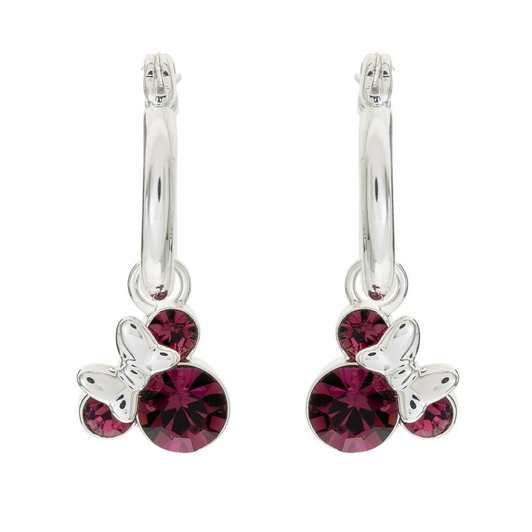 Disney swarovski shop birthstone earrings