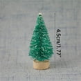thumbnail image 3 of 12pcs Artificial Miniature Christmas Tree Tabletop Ornament Desktop Scene Decor for Festival Holiday New Year Party, 3 of 3