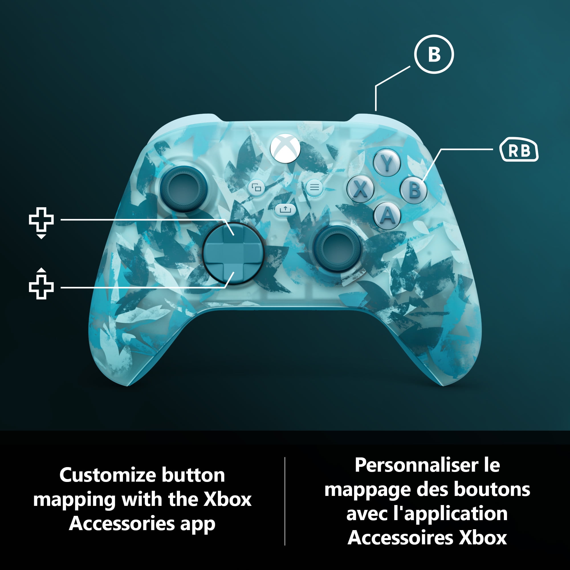 Xbox Wireless Controller – Ice Breaker Special Edition – for Xbox Series X|S, Xbox One, PCs, and Cloud-Enabled Devices