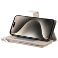 thumbnail image 3 of Funda cartera GANGXUN para iPhone 15 Plus , cuero PU con tarjetero, cremallera, correa de mano, soporte y protección 813°, 3 of 6