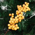 thumbnail image 5 of Decoraciones navideñas Flores artificiales Frutas Plantas de cerezas Año nuevo Navidad Sala de estar Decoración del hogar Accesorios Año 2025, 5 of 5