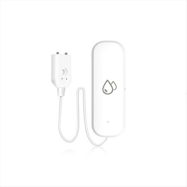 Tuya Zigbee Sensor de Agua Alarma Detector de Fugas de Agua Alerta de Inundación Desbordamiento de Alarma de Seguridad Funciona