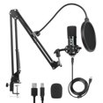 thumbnail image 1 of Kit de micrófono de suspensión BM-858 para transmisión en vivo Juego de micrófono de condensador Tmvgtek Para Estrenar, 1 of 9