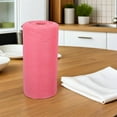 thumbnail image 4 of OULII 50 Sheets Reusable Kitchen Wash Cloths Pink for Household Cleaning Tasks, 4 of 7