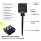 thumbnail image 4 of Guirnalda de luces solares amadecohome, paquete de 2, 100 LED, 13 m, resistente al agua, 4 of 7