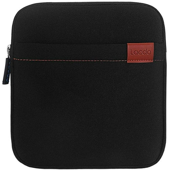 Lacdo Shockproof External CD DVD Hard Drive Sleeve Bag Pouch for Burner Player Writer Blu-Ray Apple USB SuperDrive,