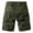 Green, variant on Njagoc3 Mens Teal Cargo Shorts, Rugged Multi - Pockets, Durable, Summer Hiking & Casual Outings